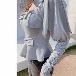 EverythingCuteClub Oxygen Girl Soft Spring Top Blouse