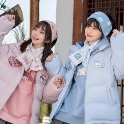 EverythingCuteClub Pre-order Sanrio Collaboration Puff Jacket Limited Edition Jackets + Puffs+ Coats