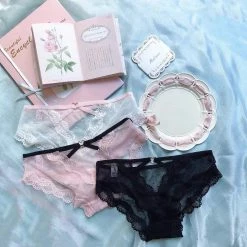 EverythingCuteClub Love Heart 2.0 Transparent Underwear Panties