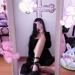 EverythingCuteClub Metal Heart Platform Harajuku Style Shoes Accessories 18 EverythingCuteClub Metal Heart Platform Harajuku Style Shoes Accessories