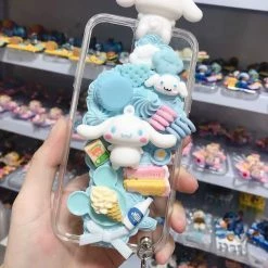 EverythingCuteClub Sanrio Cinnamorolls Handmade Phone Case Style 3