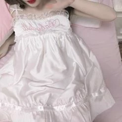 EverythingCuteClub Babydoll Night Dress Pyjamas Lingerie + Panties + Sleepwear + Socks