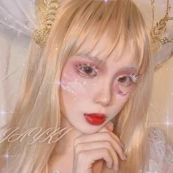 EverythingCuteClub Cosplay Accessories White False Lashes 1 Pair