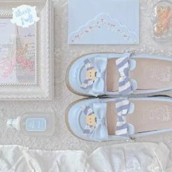 Sheeppuff Accessories Sheep Puff Lolita Little Bear Courage Flat Shoes