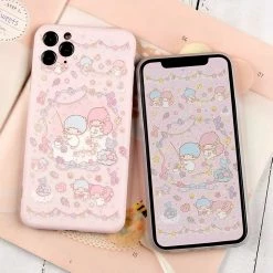 EverythingCuteClub Phone Cases + Ipad Cases Little Twin Star Phone Case