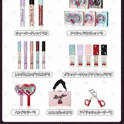 EverythingCuteClub Flower Knows Luxury Value Sets Cherry Love Party Makeup Set Makeup Box