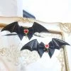 EverythingCuteClub Demon Wings Hair Pin One Pair