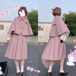 EverythingCuteClub Sanrio Collaboration Cape / Jumper Skirt Dress 15 EverythingCuteClub Sanrio Collaboration Cape / Jumper Skirt Dress