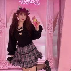 EverythingCuteClub Plus Size More Kawaii Leopard Cat Spicy Girl Set / Dress