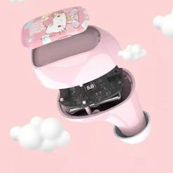 EverythingCuteClub Keyboard+Headphones +Mouses Sanrio Hello Kitty Bluetooth Headphone Earbuds
