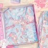 EverythingCuteClub Blue Melody Print Cotton Pyjamas Set Lounge Set Lingerie + Panties + Sleepwear + Socks 2 EverythingCuteClub Blue Melody Print Cotton Pyjamas Set Lounge Set Lingerie + Panties + Sleepwear + Socks