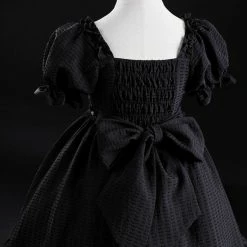 EverythingCuteClub Black Choco Cream Waffle Dolly Dress One Piece Dress 37 EverythingCuteClub Black Choco Cream Waffle Dolly Dress One Piece Dress