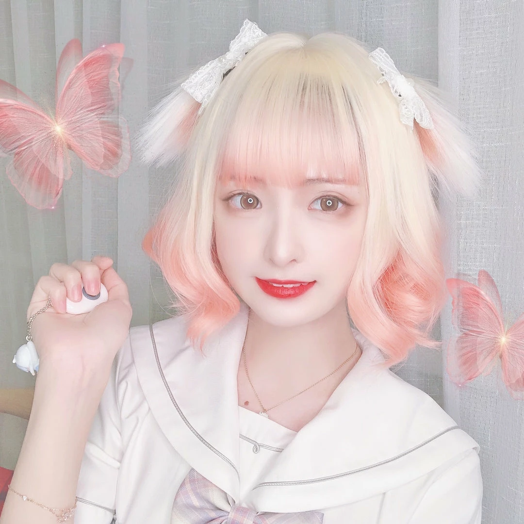 EverythingCuteClub Milk Tea Rabbit Ear Hair Wigs 3 EverythingCuteClub Milk Tea Rabbit Ear Hair Wigs