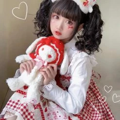 EverythingCuteClub Lolita Accessories Hair Band Fleece Bear Ear 12 EverythingCuteClub Lolita Accessories Hair Band Fleece Bear Ear