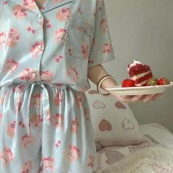 EverythingCuteClub Dessert Bear Pyjamas Set Lingerie + Panties + Sleepwear + Socks 14 EverythingCuteClub Dessert Bear Pyjamas Set Lingerie + Panties + Sleepwear + Socks