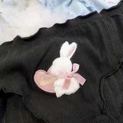 EverythingCuteClub Little Bunny Love Fluffy Panties