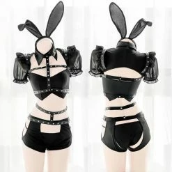EverythingCuteClub Sales 15 EverythingCuteClub Punk Rabbit Goth Cosplay Set