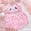 EverythingCuteClub Kuromi My Melody Lingerie Pumpkin Pants Set