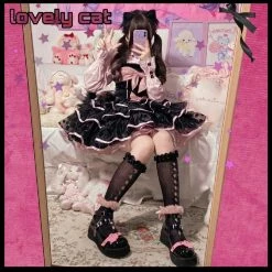 EverythingCuteClub Pre-order Be Your Sweet Kitty (top/ Skirt) Lolita Dress 17 EverythingCuteClub Pre-order Be Your Sweet Kitty (top/ Skirt) Lolita Dress