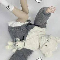 EverythingCuteClub Anti Social Shy Bear Jacket Jackets + Puffs+ Coats