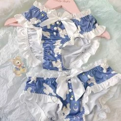 EverythingCuteClub Lingerie + Panties + Sleepwear + Socks Cinnamoroll Star Panties