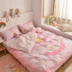 EverythingCuteClub Cardcaptorsakura Bed Linen Bedding Set Girly Room Anime Room Decor