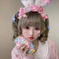 EverythingCuteClub Rabbit Ear KC Lolita Accessories Photo Proper Cosplay Accessories