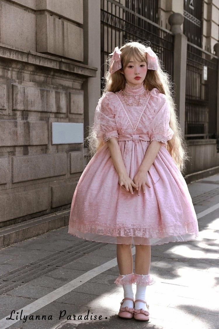 EverythingCuteClub To Tell You Lace Lolita Dress JSK / Lace Shirt 21 EverythingCuteClub To Tell You Lace Lolita Dress JSK / Lace Shirt