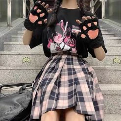 EverythingCuteClub Anime Girl Over Sized T-shirt