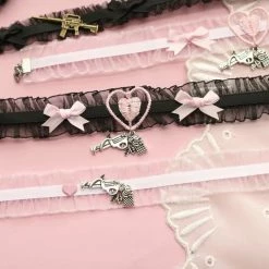 EverythingCuteClub Handmade Choker Earring Accessories