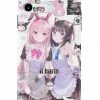 EverythingCuteClub Phone Cases + Ipad Cases Anime Maid Kuromi My Melo Fan Art Style Phone Case
