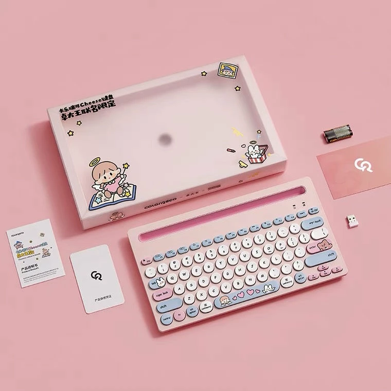 EverythingCuteClub Keyboard+Headphones +Mouses Colorreco Bluetooth Keyboard For Tablet Phone IPad 6 EverythingCuteClub Keyboard+Headphones +Mouses Colorreco Bluetooth Keyboard For Tablet Phone IPad
