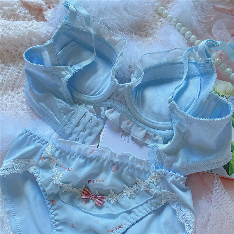 EverythingCuteClub Love U Girly Bra Sets Big Size Available Lingerie + Panties + Sleepwear + Socks 8 EverythingCuteClub Love U Girly Bra Sets Big Size Available Lingerie + Panties + Sleepwear + Socks