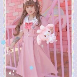 EverythingCuteClub Pre-order Plus Size More Kawaii Sanrio Cinnamoroll Uniform Style Dress