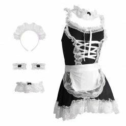 EverythingCuteClub My Maid Dress Set Lingerie Lingerie + Panties + Sleepwear + Socks