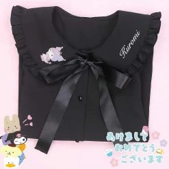 EverythingCuteClub Sanrio Character Shirt Blouse Doll Collar Mymelody Kuromi Cinnamoroll