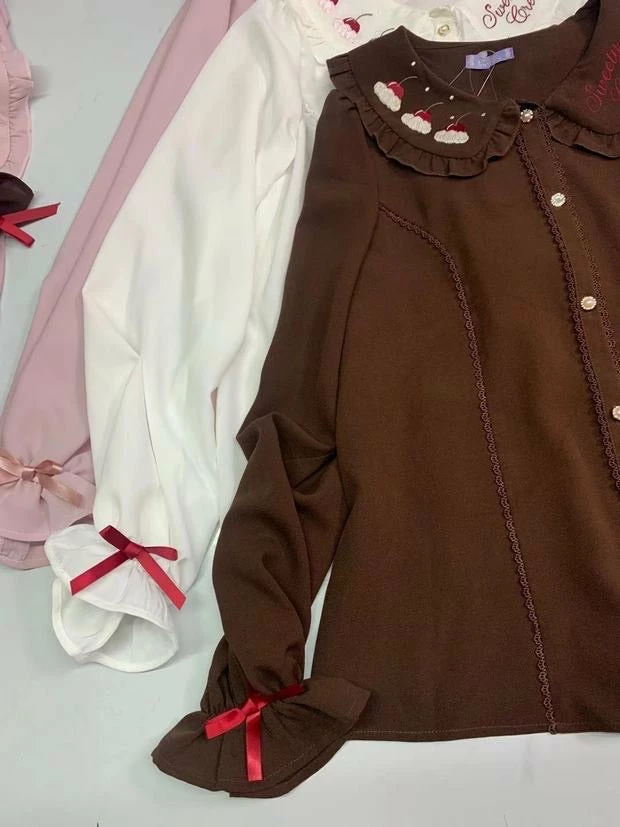 EverythingCuteClub Chiffon Sweet Dream Shirt 5 EverythingCuteClub Chiffon Sweet Dream Shirt