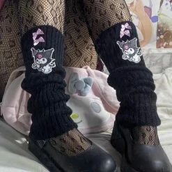 EverythingCuteClub Mymelody / Kuromi Style Loose Socks