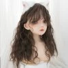 EverythingCuteClub Fairy Doll Lolita Brown Hair Wigs Cosplay Accessories