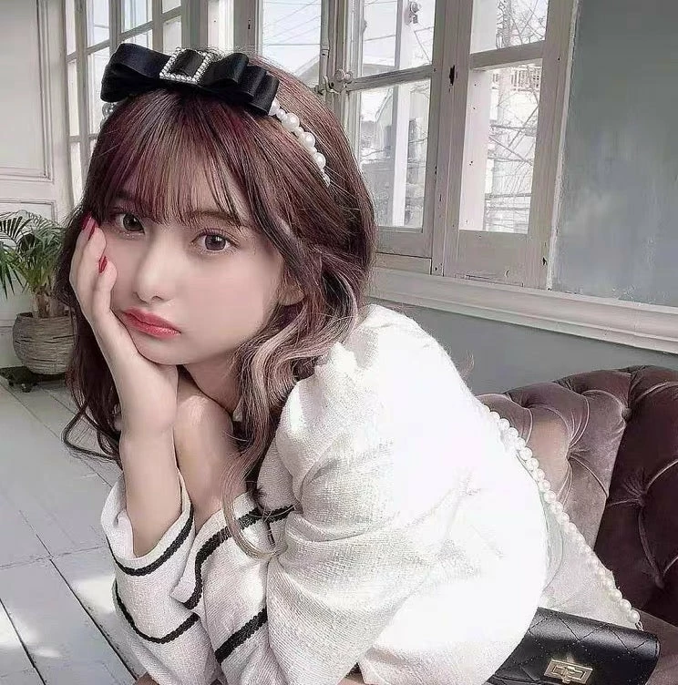 EverythingCuteClub Jewellery/Hair Accessories/Hats Pearlized Hair Band Bowl Or 5 EverythingCuteClub Jewellery/Hair Accessories/Hats Pearlized Hair Band Bowl Or