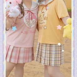 EverythingCuteClub Plus Size More Kawaii Pre-order Sanrio Character T-shirt Navy Collar 11 EverythingCuteClub Plus Size More Kawaii Pre-order Sanrio Character T-shirt Navy Collar