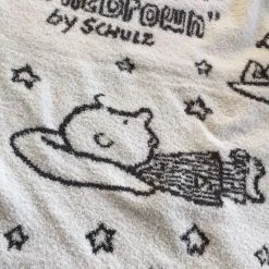 EverythingCuteClub Room Decor Snoopy & Charlie Nap Blanket