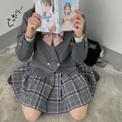 EverythingCuteClub Anime High School Blazer Jacket Jackets + Puffs+ Coats 21 EverythingCuteClub Anime High School Blazer Jacket Jackets + Puffs+ Coats