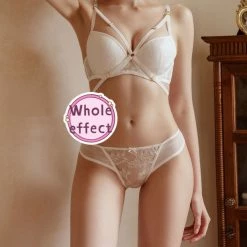 EverythingCuteClub Strap Bra Sweet And Spicy Lingerie Sets (1 Bra+ 1 Panties) Big Size Available Lingerie + Panties + Sleepwear + Socks