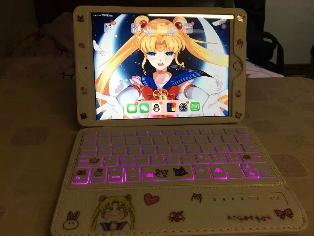 EverythingCuteClub Keyboard+Headphones +Mouses Updated Ipad Bluetooth Keyboard + Ipad Case (white/Pink) 6 EverythingCuteClub Keyboard+Headphones +Mouses Updated Ipad Bluetooth Keyboard + Ipad Case (white/Pink)