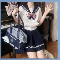 EverythingCuteClub Top Clearance Cinnamoroll Crown Seifuku Sanrio Collaboration Jk Uniform Ser