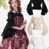 EverythingCuteClub Top Cross Blouse Lolita Coordinate