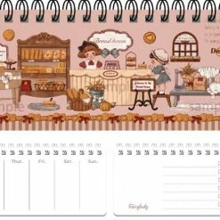 EverythingCuteClub, Fairylady Bella’s Baker Notebook A5 / Weekly Planner
