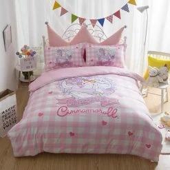EverythingCuteClub Clearance Cinnamorolls Unicorn Bed Linen Bed Linen / Bedding Sets