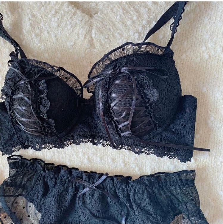 EverythingCuteClub Lingerie + Panties + Sleepwear + Socks The Ballet Of Lolita Bralette Lingerie Set 10 EverythingCuteClub Lingerie + Panties + Sleepwear + Socks The Ballet Of Lolita Bralette Lingerie Set